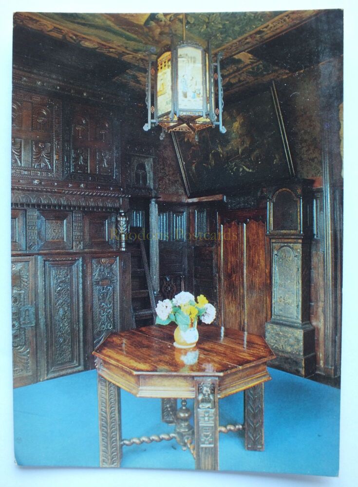The Smoking Room, Victor Hugo House (Hauteville House)-Guernsey Channel Islands Postcard