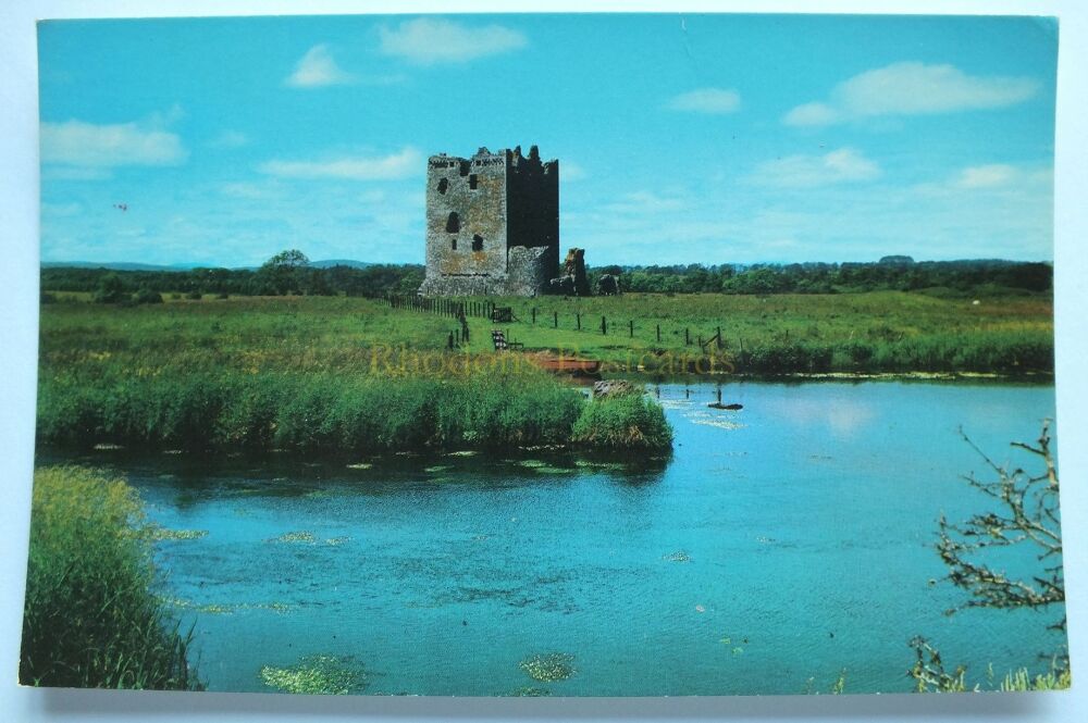 Threave Castle And River Dee, Castle Douglas, Scotland-Colour Photo Postcard