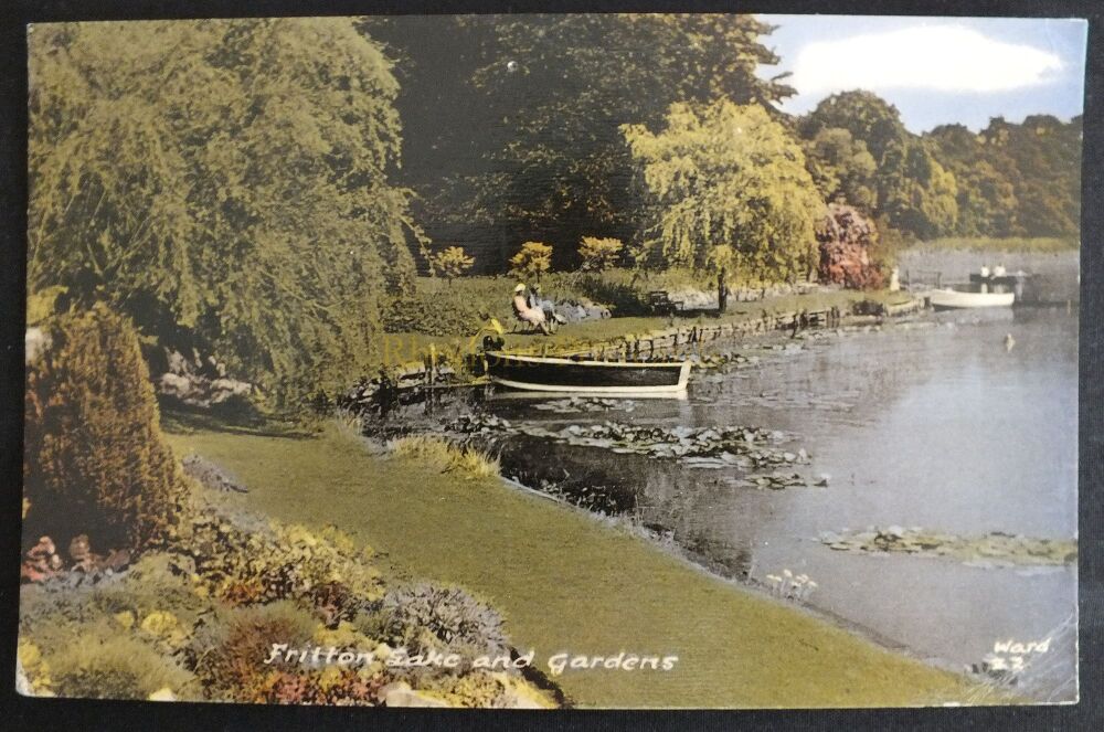 Fritton Lake and Gardens, Norfolk-1960s Photo Postcard