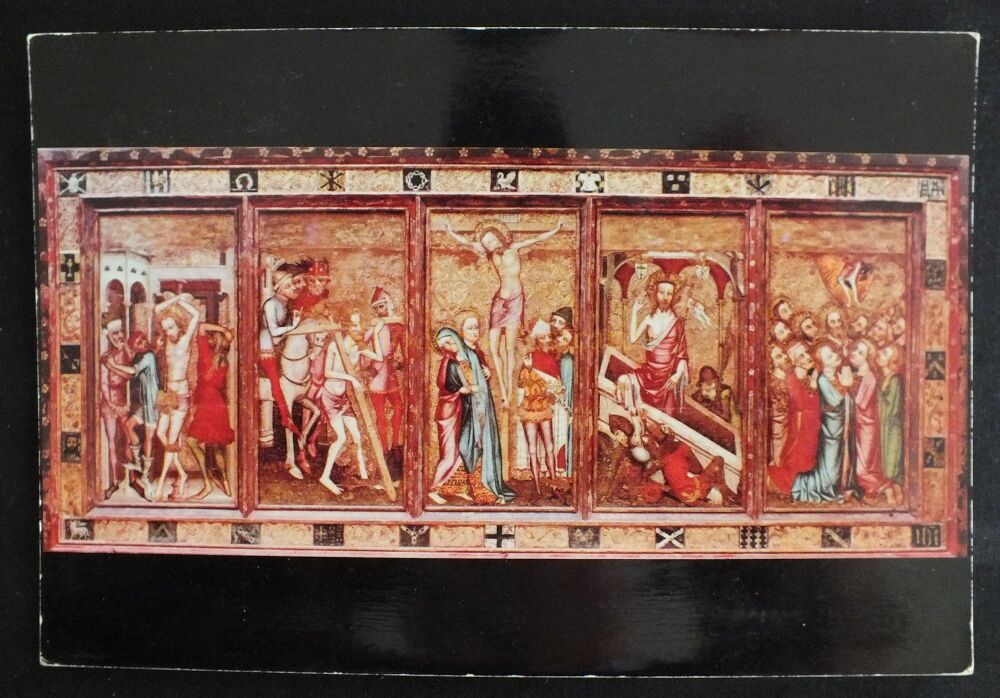 Norwich Cathedral-Retable In St Lukes Chapel-John Hinde Postcard