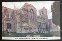 The Priory Church Christchurch Dorset-Postcard View From The South East