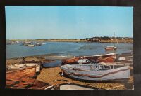 Slaughden Quay Aldeburgh Suffolk-Quayside With Boats Colour Photo View Postcard