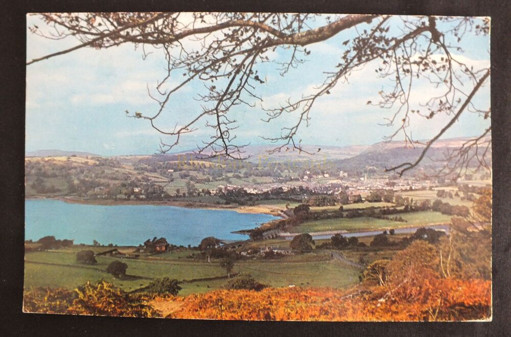 Bala Lake Merionethshire-1960s Cotman Color Series Postcard