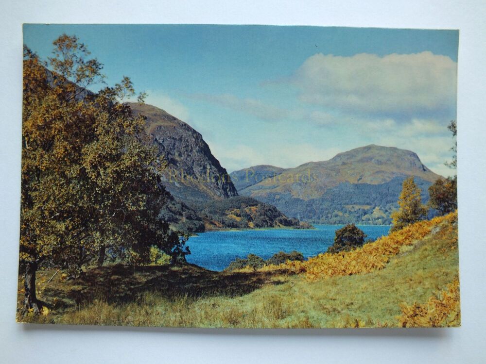 Loch Lubnaig Perthshire Scotland-Colour Photo Postcard