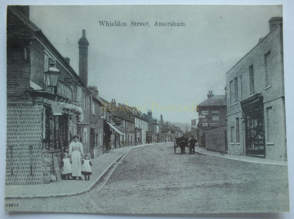 Whielden Street Amersham Bucks-Circa 1900 View-Reproductioon Photo Postcard