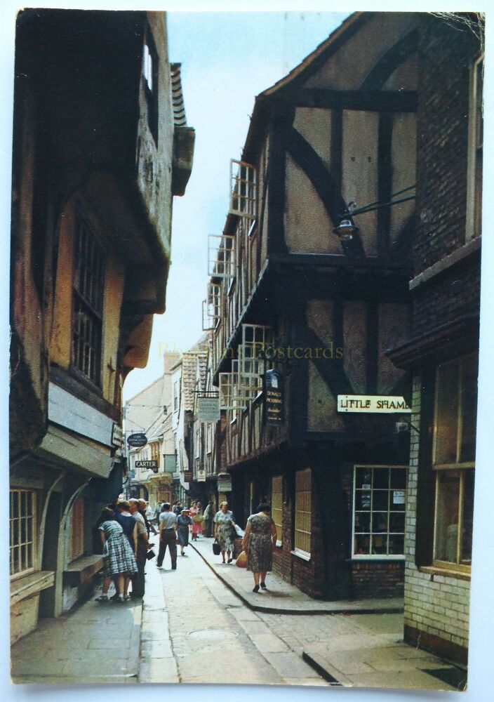 The Shambles York-Circa 1970s Photo View Postcard