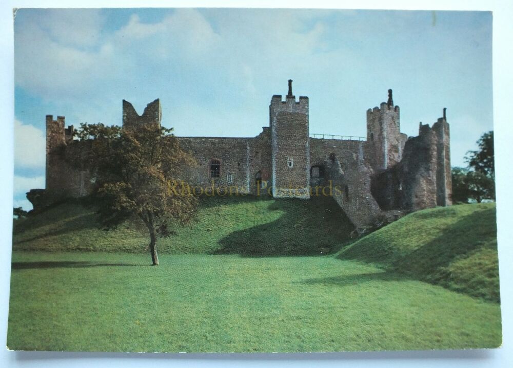 Framlingham Castle Suffolk-Photo Postcard View From West