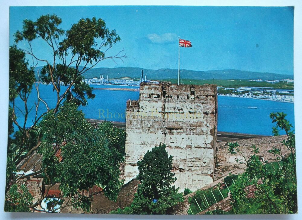Moorish Castle Gibraltar-Colour Photo Postcard
