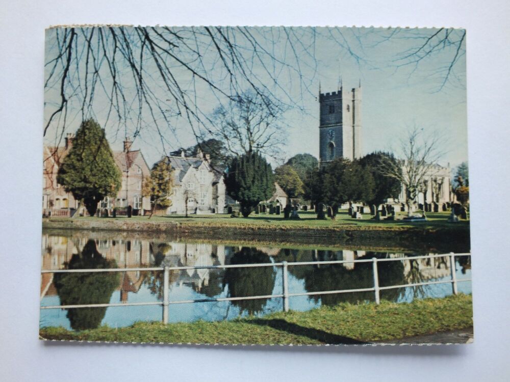 The Crammer Devizes Wiltshire-1970s Womens Institute Photo Postcard
