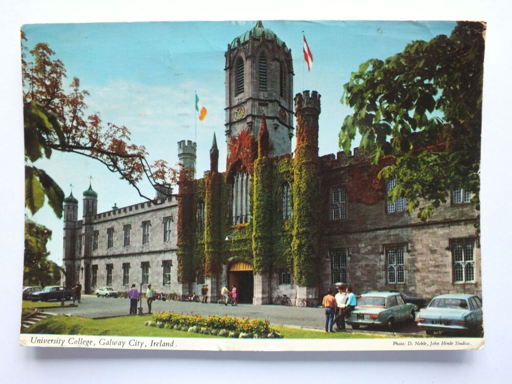 University College Galway City Ireland-1980s John Hinde Postcard