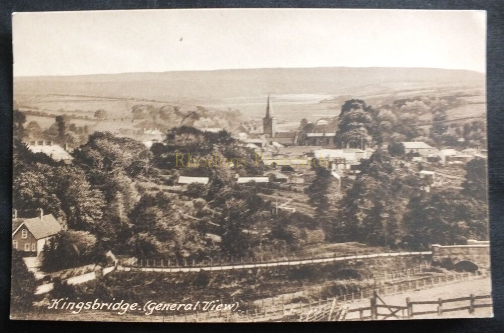 Kingsbridge Devon-Circa 1920s General View-Friths Postcard