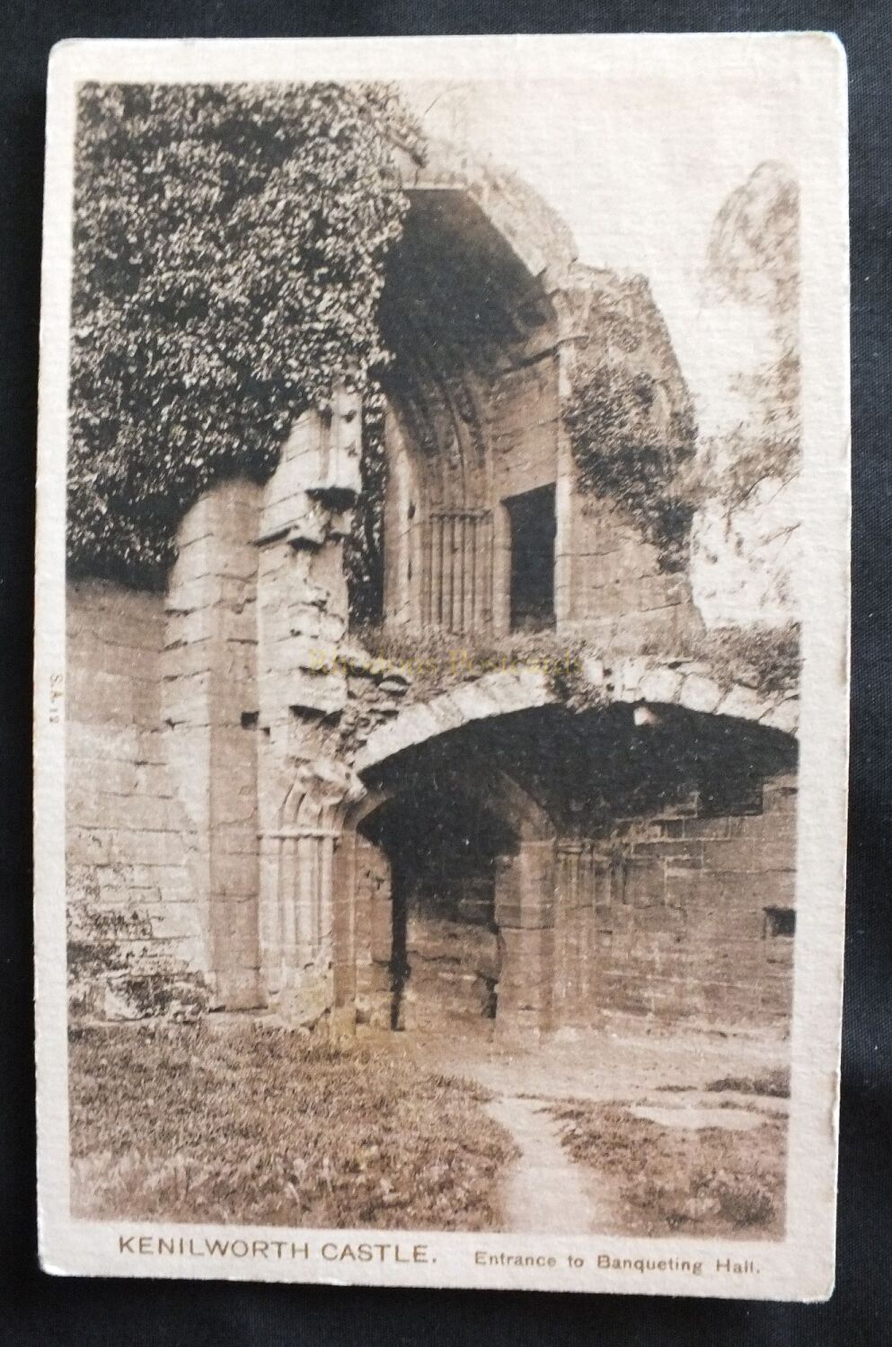 Kenilworth Castle Warwickshire-Entrance To Banquesting Hall View-Early 1900