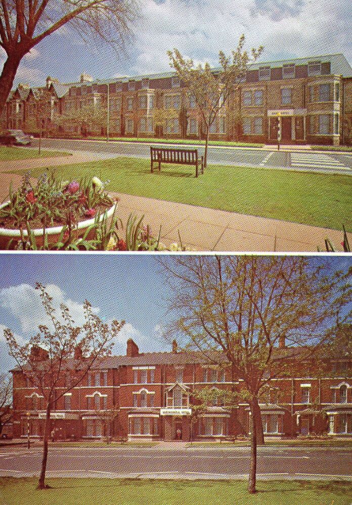 Avon and Northumbria Hotels Osborne Road, Newcastle Upon Tyne- Photo Postcard
