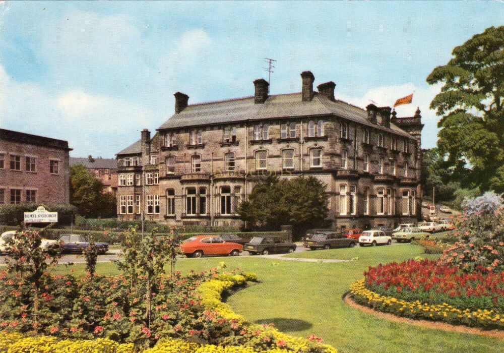 The Hotel St George, Harrogate Yorkshire-Colour Photo Postcard