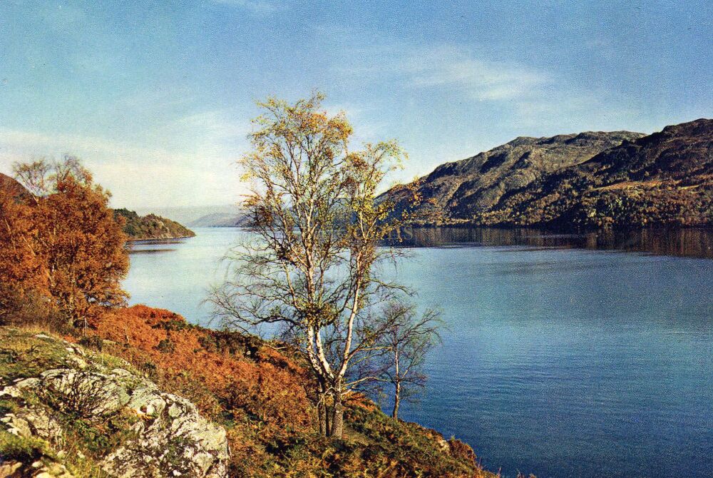 Loch Ness Inverness-Shire Scotland- Colour Photo Postcard