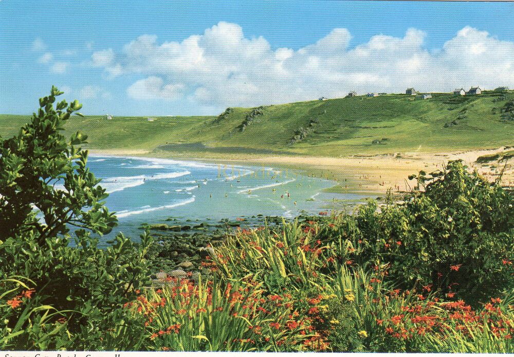 Sennen Cove Beach, Cornwall-John Hinde Postcard