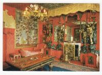 Hauteville House Guernsey C I-Maison de Victor Hugo-The Red Drawing Room-1980s Postcard