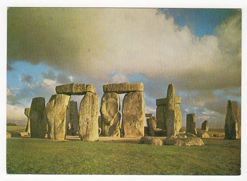 Stonehenge, Western Aspect, Salibury Plain Wiltshire-Colour Photo Postcard