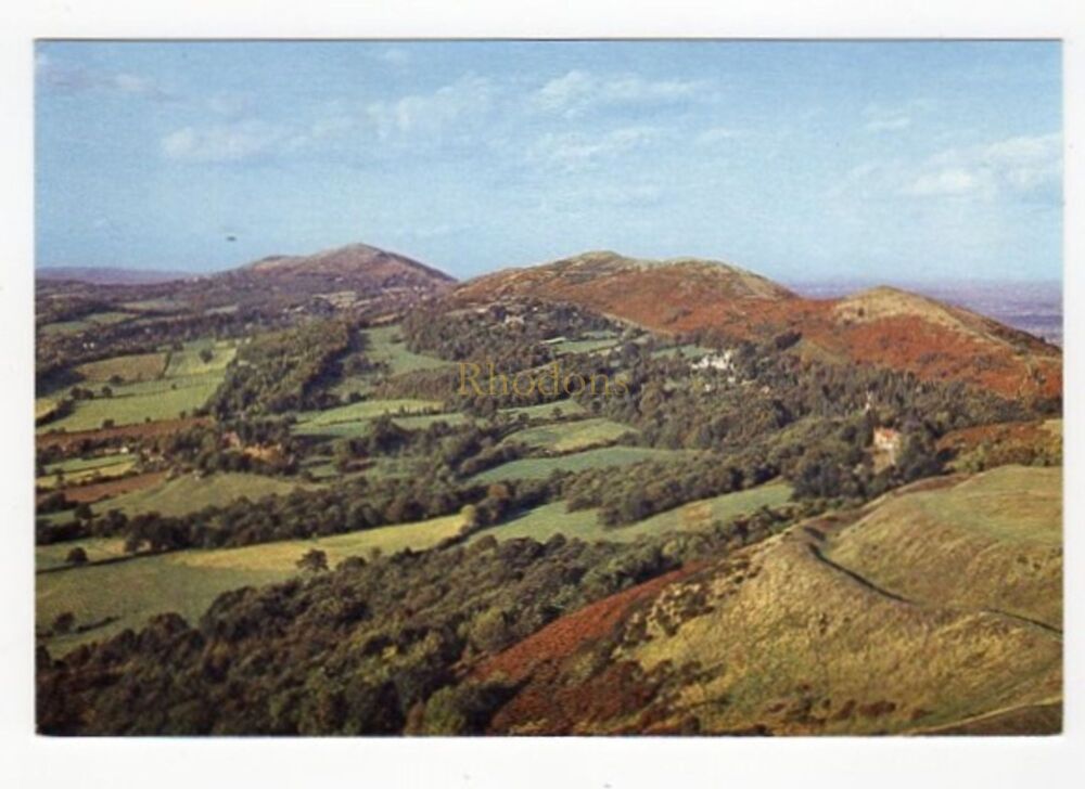The Malvern Hills From British Camp, Herefordshire, Worcestershire