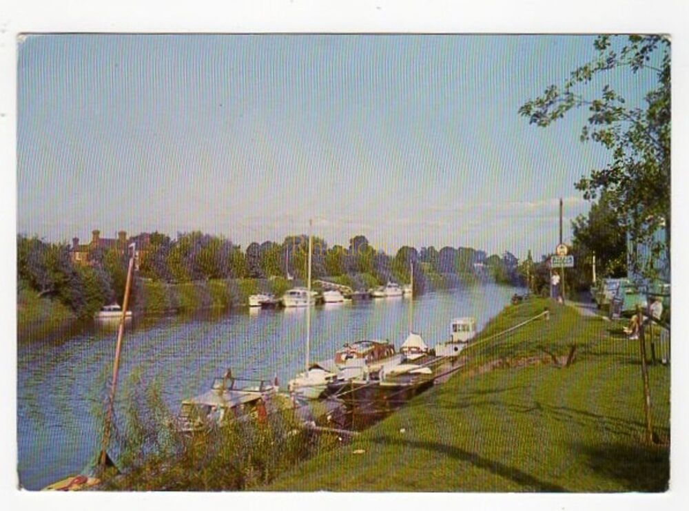 The Riverside, Upton on Severn, Malvern Hills District Worcestershire-Colour Photo Postcard