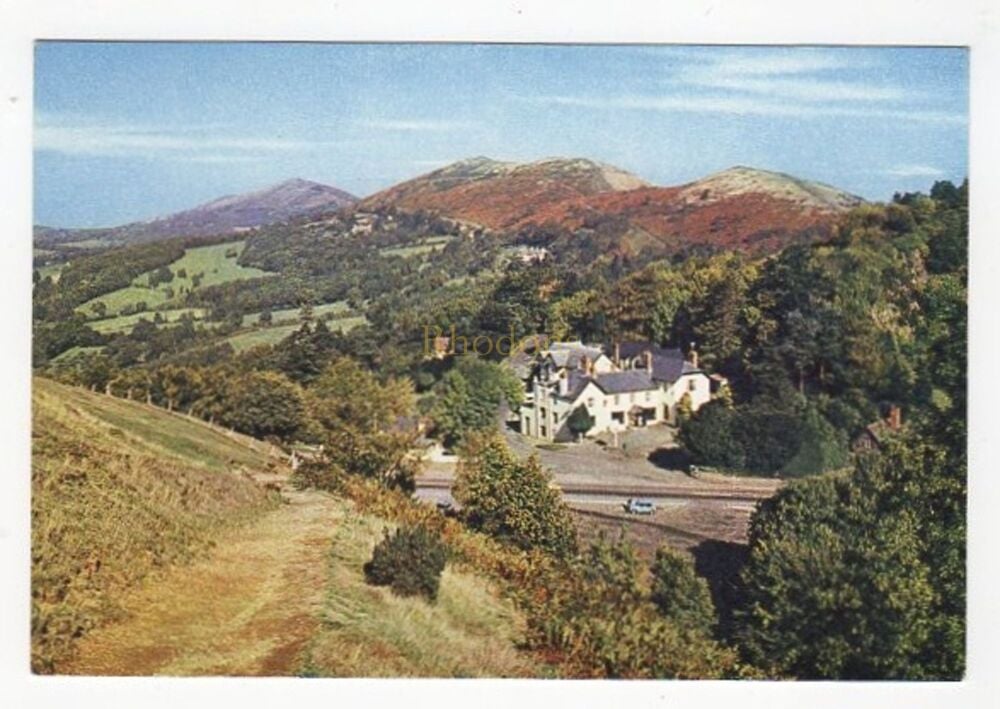 Wynds Point Malvern Hills, Herefordshire, Worcestershire-Colour Photo Postcard