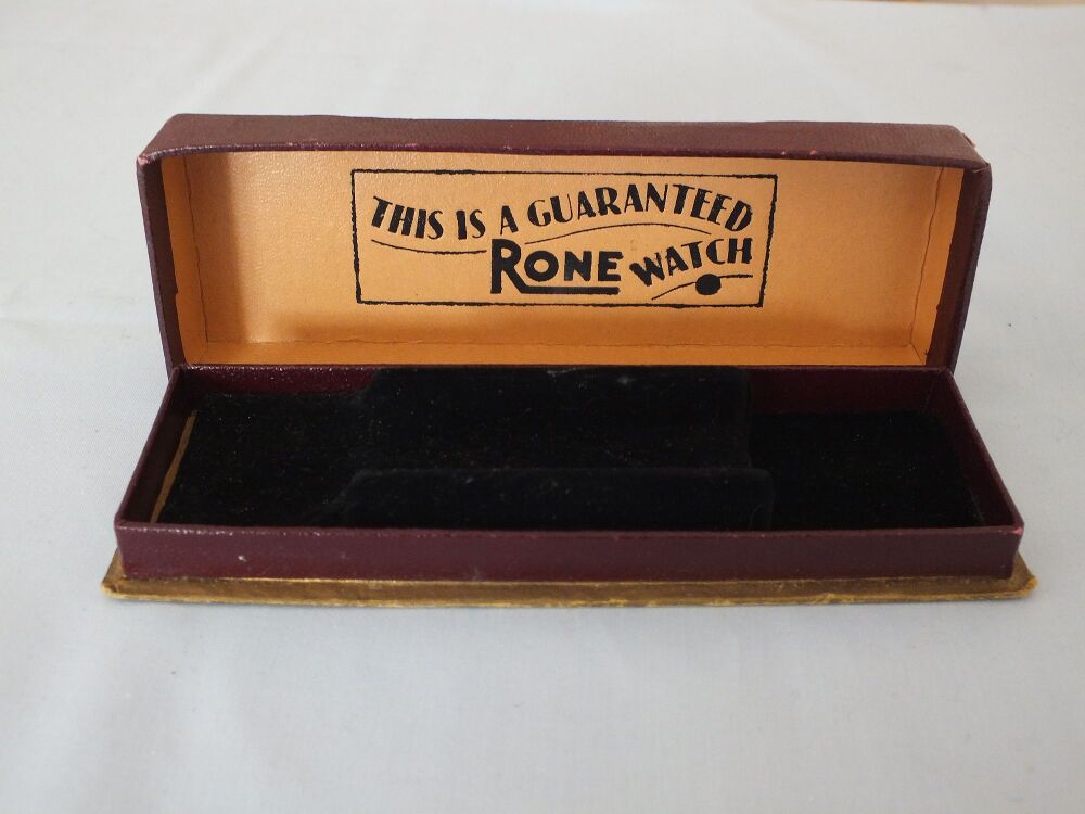 Original Rone Watches Presentaion Box-Circa 1930s Vintage