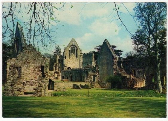Dryburgh Abbey, Near Melrose, Scottish Borders-Colour Photo Postcard