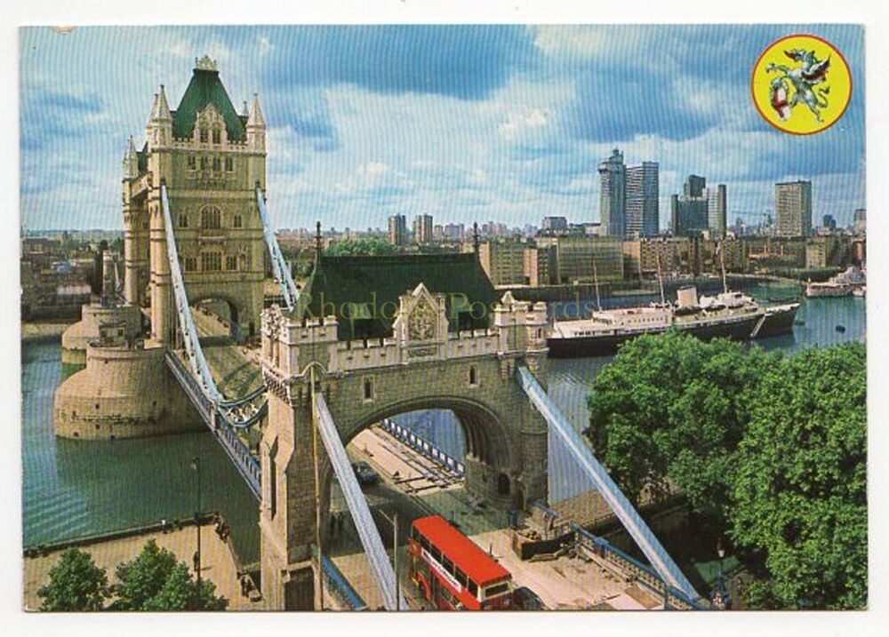 Tower Bridge, London-View of North Side-Thomas & Benacol Ltd Postcard