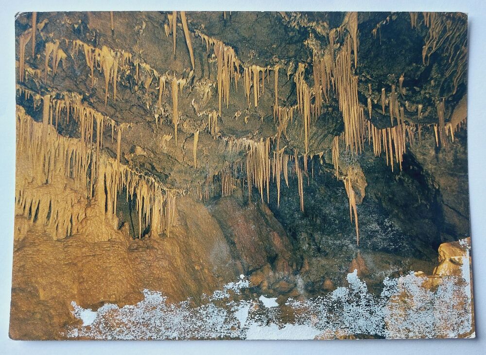 The Dream Cave, Treak Cliff Cavern, Castleton, Derbyshire-Colour Postcard