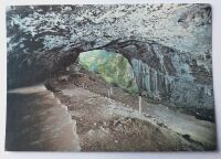 The Entrance and Ropewalk, Peak Cavern, Castleton, Derbyshire-Colour Photo Postcard