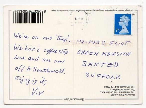Thorpeness, Suffolk-Circa 1980s Multiview Postcard