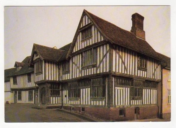 The Guildhall, Lavenham, Suffolk-National Trust Photo Postcard