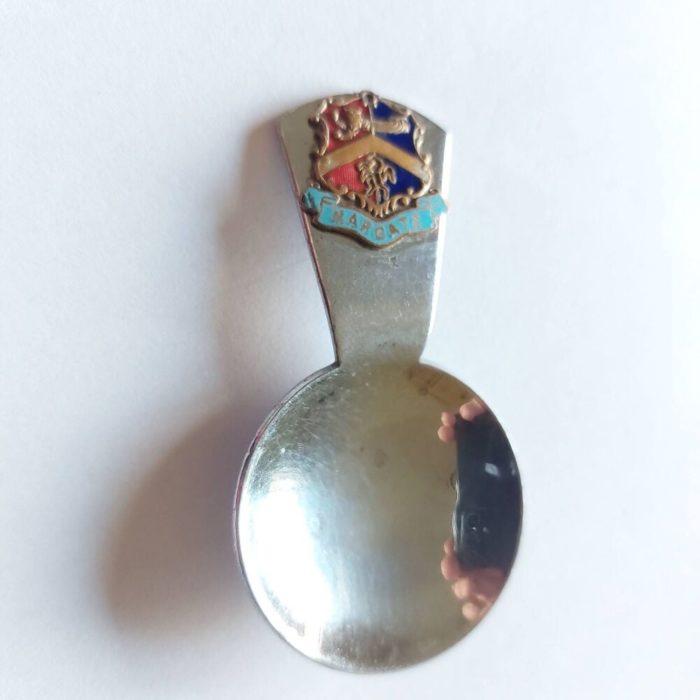 Souvenir Tea Caddy Spoon-Margate