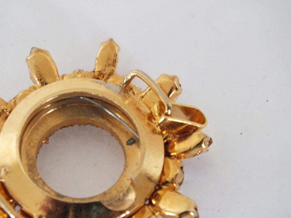 Rhinestone Watch Necklace Pendant-Wrist Jewel