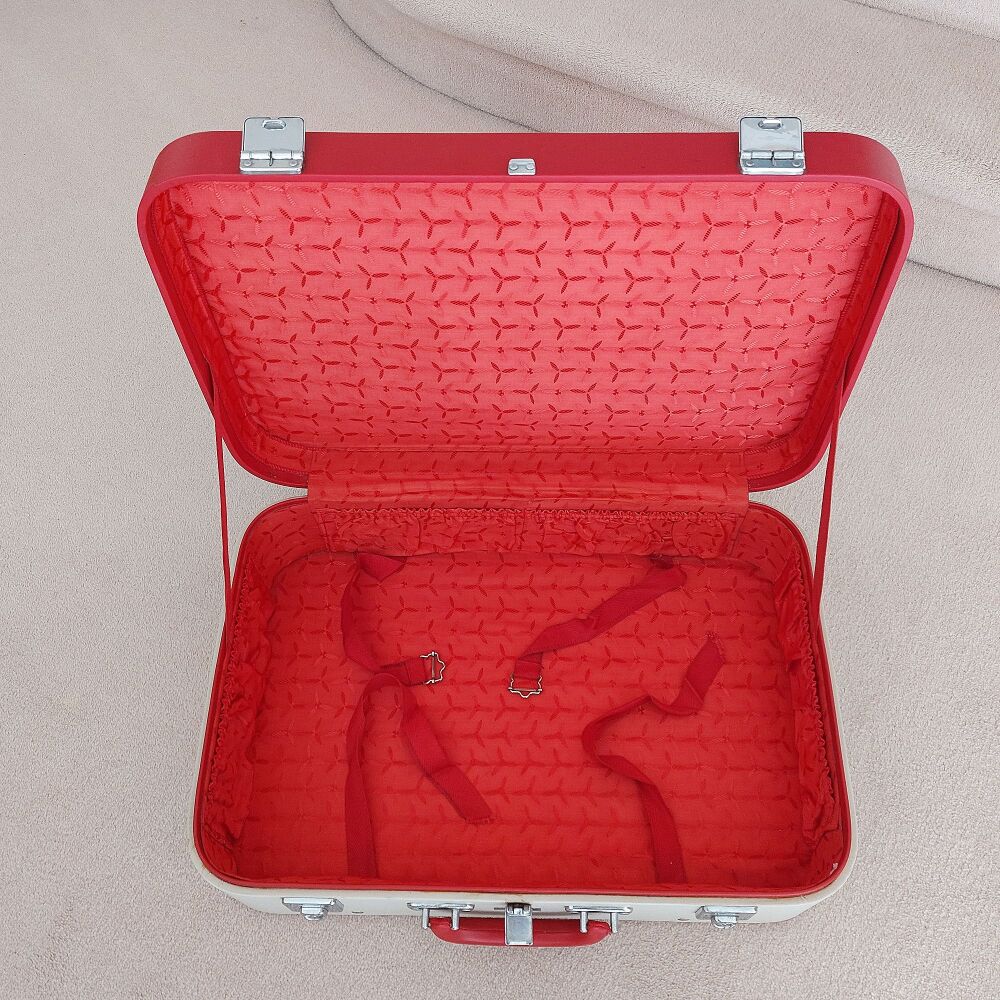 Pukka Brand Suitcase-Vintage Luggage-Travel Case