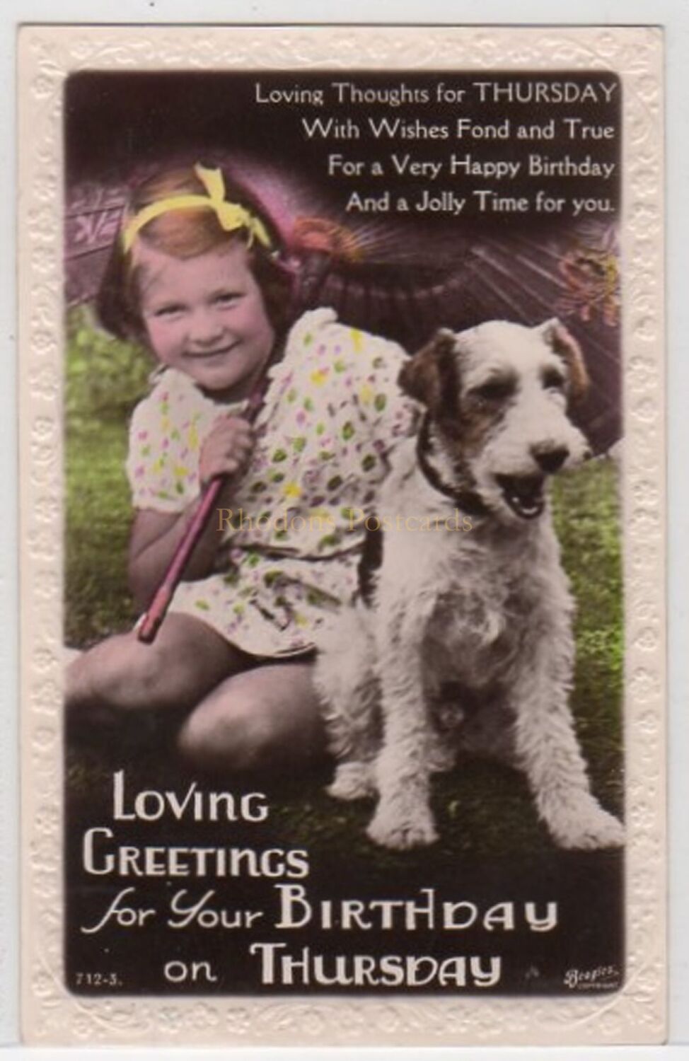 Loving Greetings For Your Birthday On Thursday | Sent To A  CULLINGFORD Wen