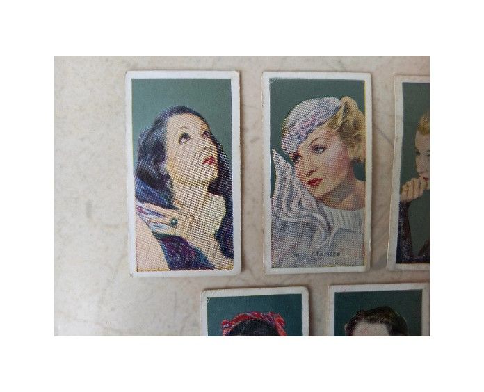 Godfrey Phillips Cigarette Cards - 1930s 'Film Favourites' Series - Individual Cards