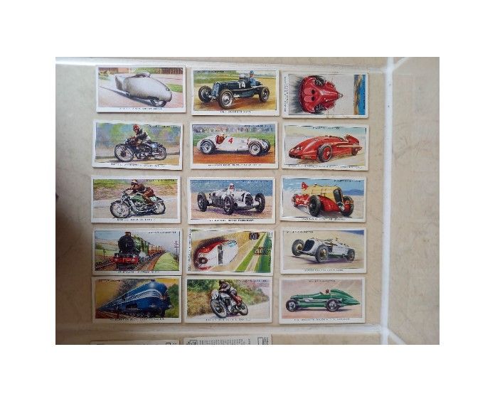 Wills Cigarette Cards-Speed Series-Complete Set of 50