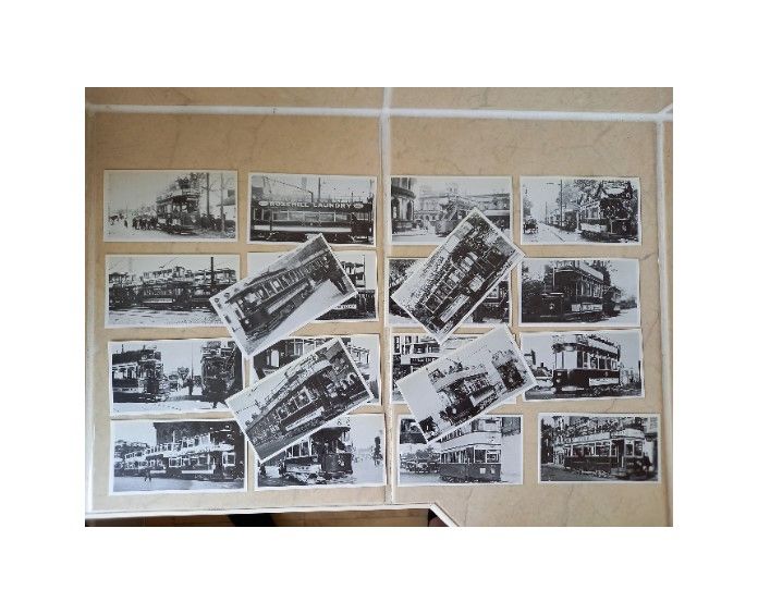 Tramway Photos-Florence Whitcombe Collection-Trams-Tramway Scenes-Individual Cards