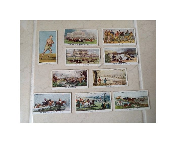 Stephen Mitchell & Son Cigarette Cards From the 'Old Sporting Prints' Series-Individual Cards-Original Issue