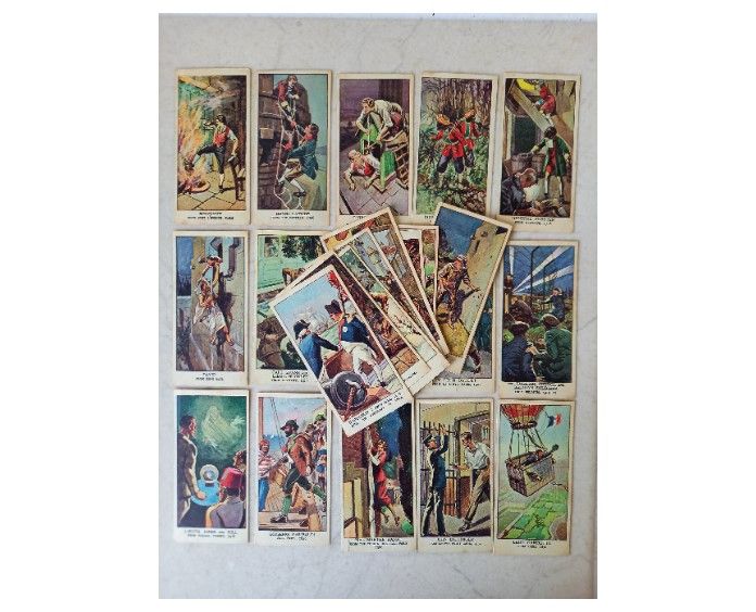Famous Escapes From Prisons Dungeons Etc' Series-Mars Confections Cards-Choose From Individual Card Nos 26-50
