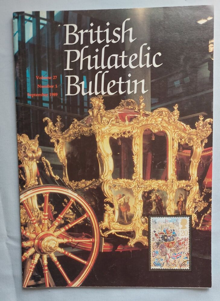 British Philatelic Bulletin Magazines - 1989 - Individual Issues