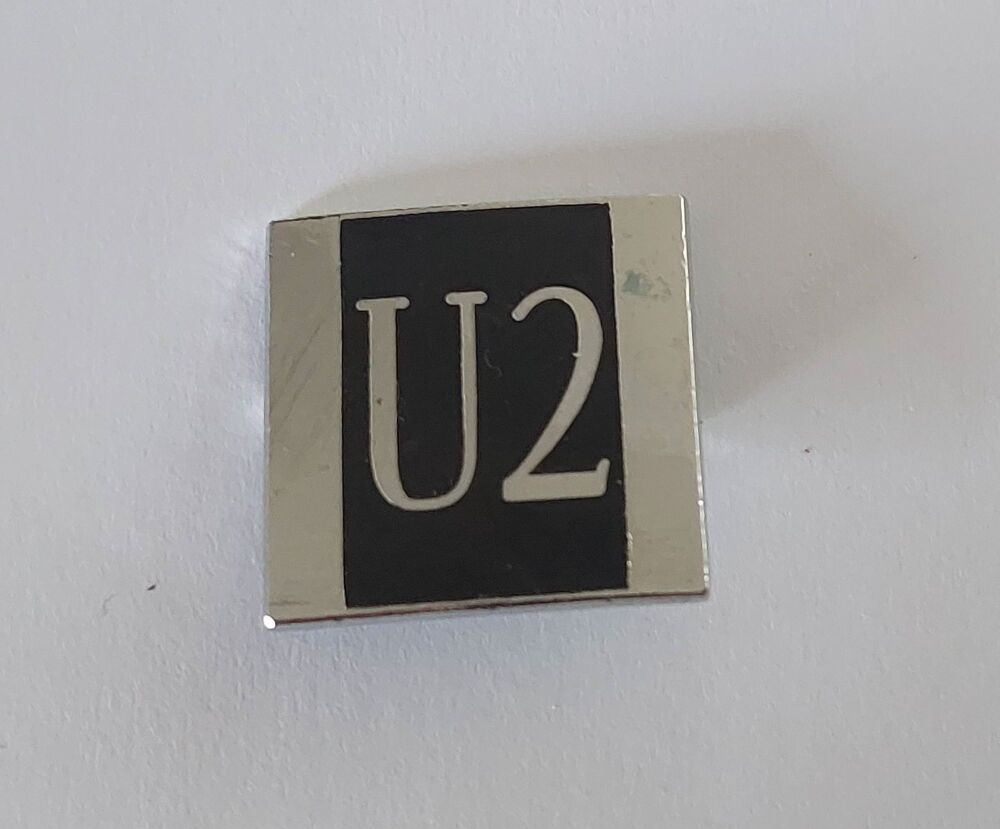 U2 Pin Badge - 1980s Music Memorabilia