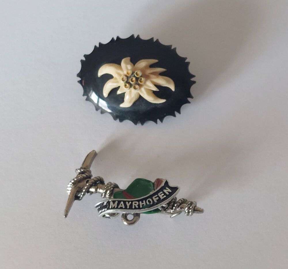 Austrian Tirol Souvenir Pin Brooch and Badge