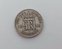 George VI 1948 Sixpence / 6d Coin