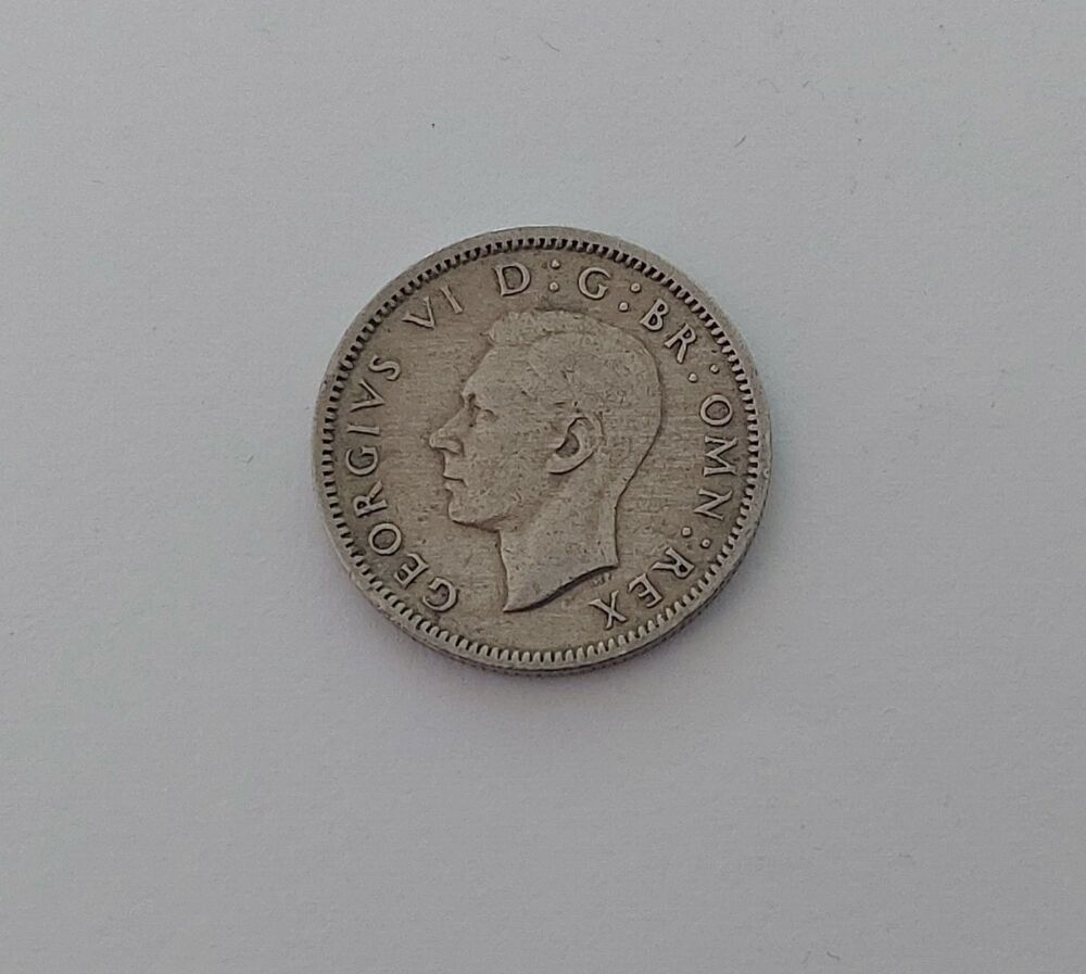 George VI 1948 Sixpence / 6d Coin