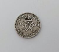 George VI 1949 Sixpence / 6d Coin (Lot 2)