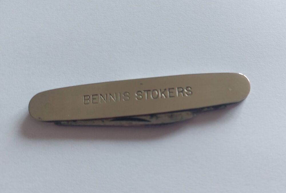 Advertising Pocket Knife - Bennis Stokers / Conveyers