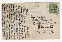 Miss APPLEBY, Little Rissington Gloucester, 1915 - Family History Research Postcard