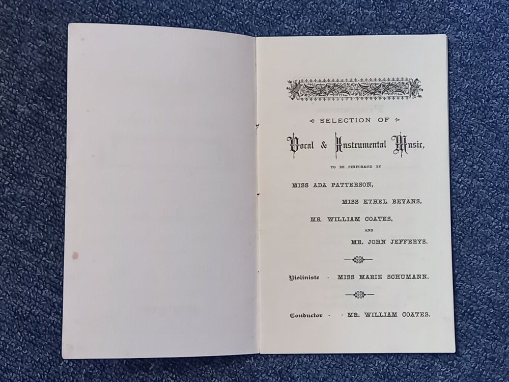 Epping Forest Committee Banquet - Guildhall Tavern 2 June 1891